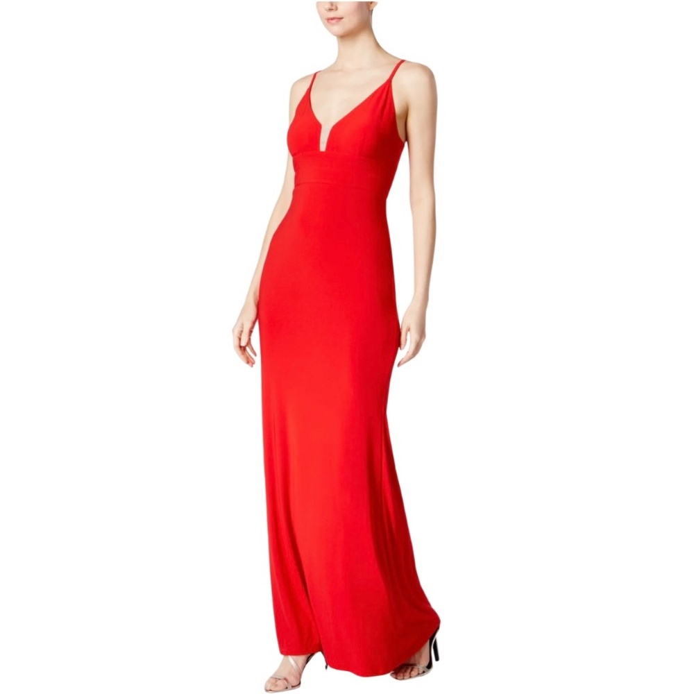 Calvin Klein Spaghetti Strap Evening Dress